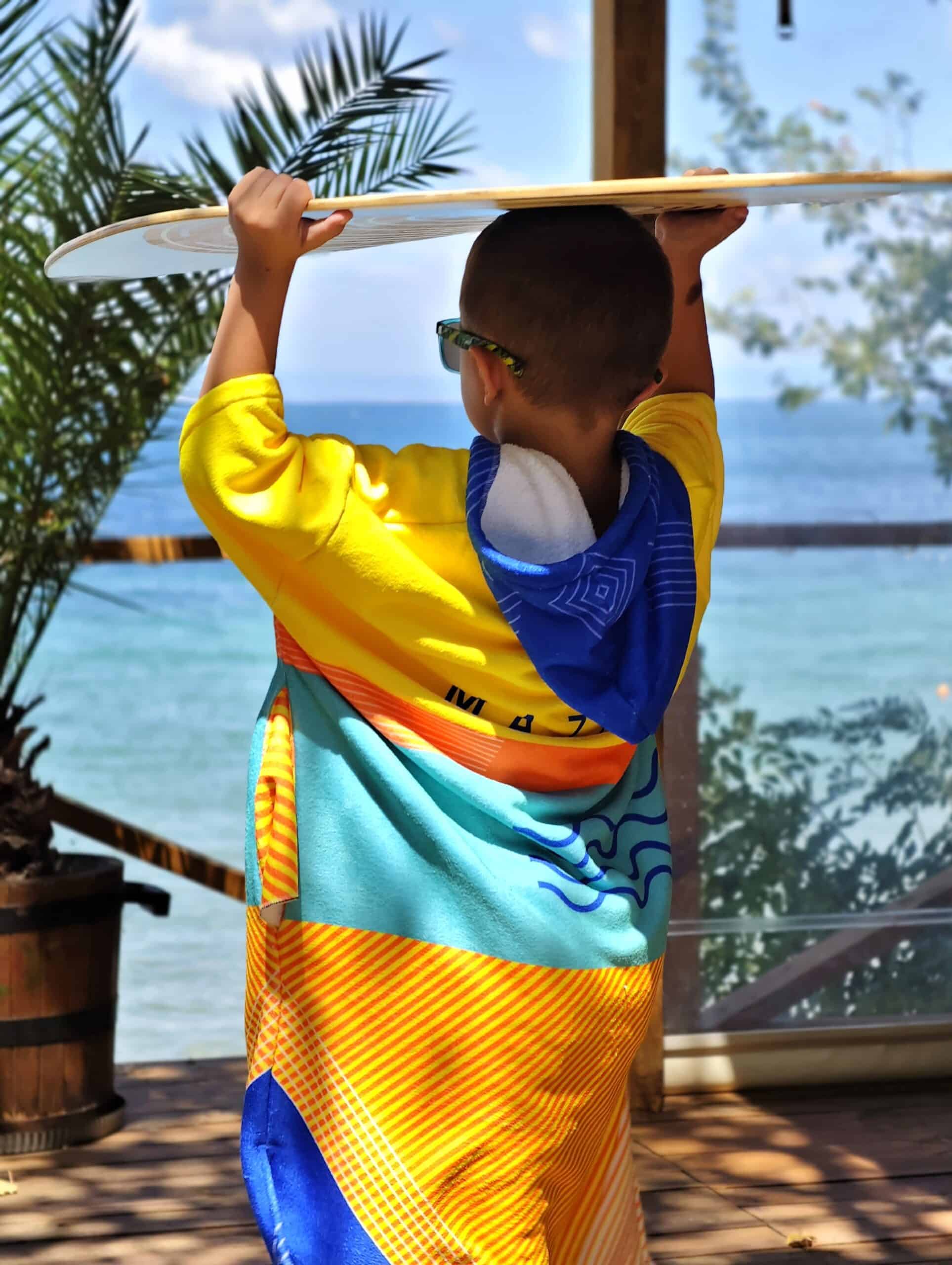 ДЕТСКО ПОНЧО MAZE MULTICOLOR